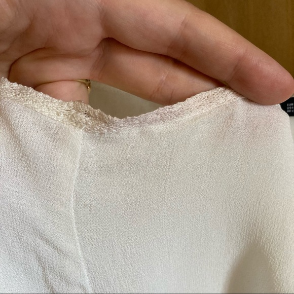 MUST GO Zara White Embroidered Crochet Lace Cami - Picture 3 of 7